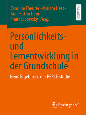 cover image of Persönlichkeits- und Lernentwicklung in der Grundschule